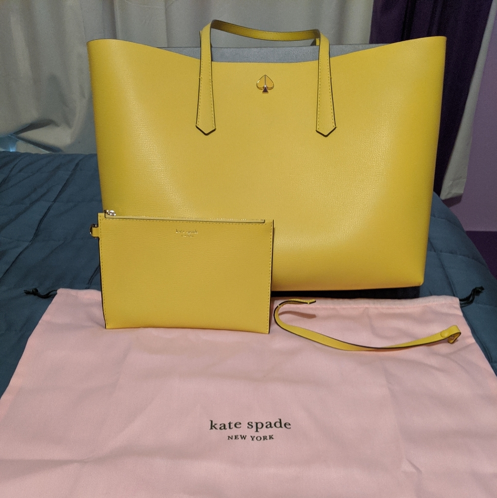 Kate Spade Yellow Molly Tote